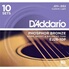 Set Corde D'Addario Bronzo Fosforo 11-52 Set Di 10 Corde Per Chitarra Acustica D'Addario EJ26-10P Bronzo Fosforo 11-52 - Pro Pack - Suono Caldo E Brillante Set 11-52 - Foto 12