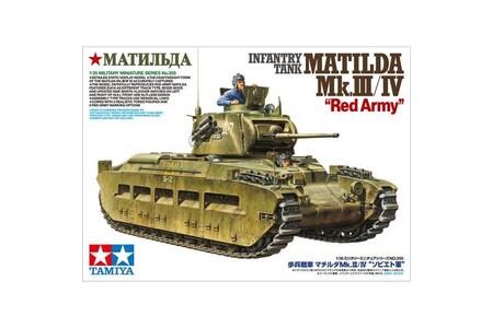 Maquette Tamiya Matilda Mk.iii/iv Armée Rouge - 1/35e -