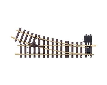 Aiguillage électrique droit LGB 12050 - G : 1/22.5 - 300 mm R1 30° - Courbe droite Aiguillage électrique droit LGB 12050 - G : 1/22.5 - 300 mm R1 30° - Courbe droite
