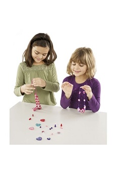autres jeux d'éveil melissa & doug kit créatif ensemble de perles en bois petits amis