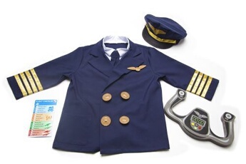 déguisement enfant melissa & doug llc - 18500 - déguisement pour enfant - costume de pilote