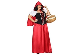 déguisement adulte atosa 31488 petit chaperon rouge costume de, taille xxl, 44 46 - déguisements et fêtes