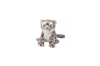 peluche wild republic peluche cuddlekins leopard des neiges 30 cm