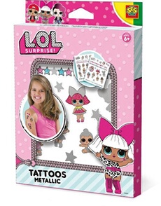 Ensemble de tatouages surprise L.O.L