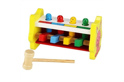 Autres jeux de construction Arshiner Jouet de percussion de éducation  développement Table de frappe 1-2 ans pour bébé garçon fille