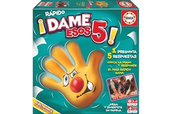 autre jeux éducatifs et électroniques educa borras - jeu espagnol: donne-moi ces 5 questions
