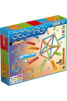 autre jeux éducatifs et électroniques geomag confetti 35 pièces