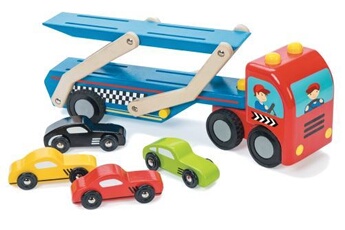 autre circuits et véhicules le toy van : voiture de course transporteur jouet