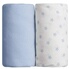BABYCALIN - Set Di 2 Lenzuola Con Angoli 60x120x15cm Orso / Blu