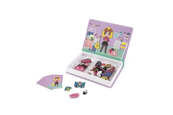 autre jeux éducatifs et électroniques juratoys magnéti'book déguisements fille, 46 magnets