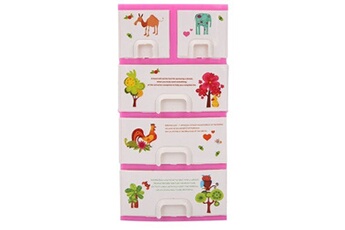 Petites Boîtes de Rangement en Plastique Panier de Rangement des Poupée de Barbie Accessoire à Maison Pour Petits Enfants