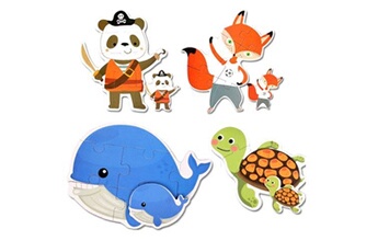autre jeux d'imitation generique puzzle enfant animaux en bois baleine jeux jouets educatifs pour les enfants bt1539