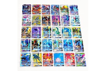 Jeux classiques GENERIQUE 100pcs Carte de jeux GX MEGA brillant TAKARA TOMY cartes jeu bataille Carte à collection jeu enfants jouet cadeau en anglais produit aléatoire