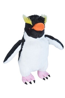 animal en peluche wild republic peluche pingouin junior 30 cm en peluche noir/blanc