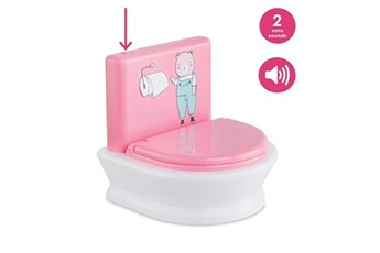 Toilettes interactives pour poupons 30 et 36 cm -