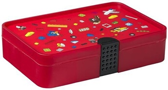 boîte de tri Iconic junior 26,7 x 17,8 cm polypropylène rouge