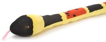 Snake Plush, Peluche, Peluche, Cadeaux pour les enfants, Corail, 54 pouces