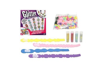 autre jeux éducatifs et électroniques bigbuy ensemble pour activités manuelles glitter foam bracelets 119916