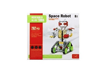 autres jeux de construction bigbuy set de construction robot 117554 (262 pcs)