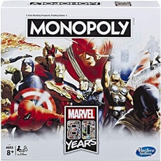 Jeu de société Winning Moves Monopoly Marvel 80 ans Comics