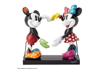Statuette - Mickey et Minnie - Disney by Britto Coeur