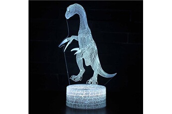 Lampe 3D Tactile Veilleuses Enfant 7 Couleurs avec Telecommande - Dinosaure #45