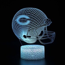 Lampe 3D Tactile Veilleuses Enfant 7 Couleurs avec Telecommande - Style #852