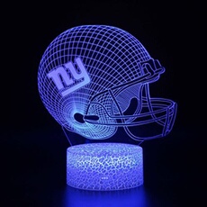 Lampe 3D Tactile Veilleuses Enfant 7 Couleurs avec Telecommande - Style #854