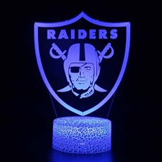 Lampe 3D Tactile Veilleuses Enfant 7 Couleurs avec Telecommande - Style #857
