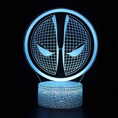 Lampe 3D Tactile Veilleuses Enfant 7 Couleurs avec Telecommande - Spiderman #962