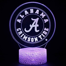 Lampe 3D Tactile Veilleuses Enfant 7 Couleurs avec Telecommande - Style #1384