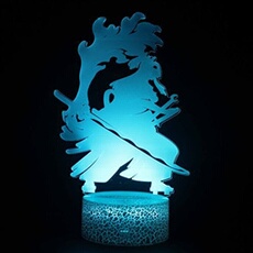 Lampe 3D Tactile Veilleuses Enfant 7 Couleurs avec Telecommande - Style #1588