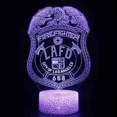 Lampe 3D Tactile Veilleuses Enfant 7 Couleurs avec Telecommande - Style #1594