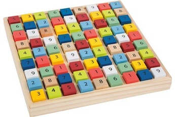 autre jeux éducatifs et électroniques small foot sudoku coloré educate multicolor 17 x 17 x 2 cm