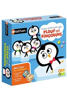 jeux classiques nathan jeu de société plouf les pingouins