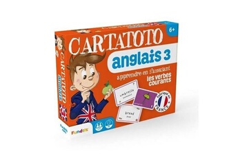 autre jeux éducatifs et électroniques france cartes apprendre en s'amusant les verbes courants - cartatoto anglais 6 ans+ - jeu educatif 110 cartes