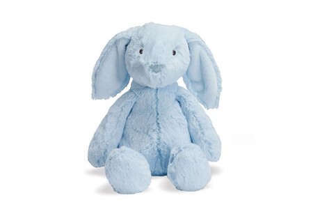 Animal en peluche GENERIQUE Manhattan Toy peluche Lovelies Bailey Bunny 19 cm en peluche bleu