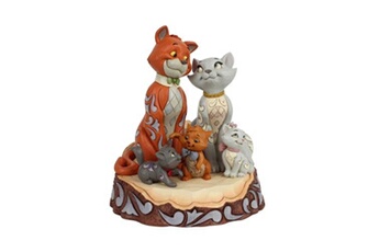 Figurine pour enfant Disney Thomas et Marie sculptée par coeur Aristochats Figurine