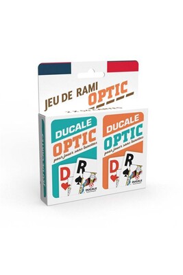 Jeux classiques Cartamundi Jeu de Rami Ducale Optic Ecopack