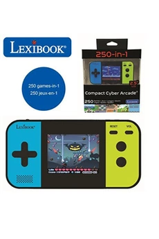 autre jeux éducatifs et électroniques lexibook console de jeux portable compact cyber arcade 250 jeux