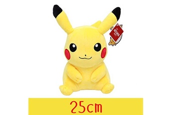 animal en peluche tomy peluche pokémon pikachu 25 cm - jaune