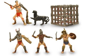 Figurine pour enfant Plastoy Tubo Gladiateurs