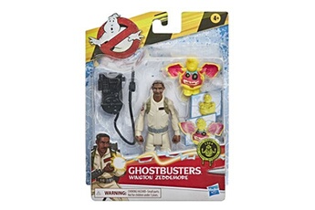Figurine pour enfant Hasbro Ghostbusters Fright - Figurine Winston Zeddemore 13cm + Figurine de fantôme Interactive et Accessoire