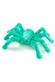 animal en peluche generique peluche araignée vert 50cm décoration d'halloween
