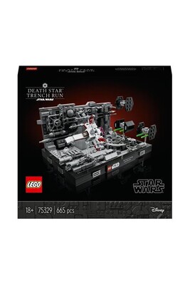 Lego Lego Star Wars LEGO® Star Wars™ 75329 Diorama de la poursuite dans les tranchées de l’Étoile de la Mort