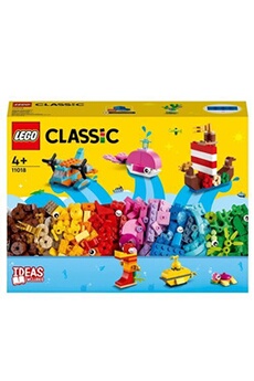 lego lego classic lego classic 11018 jeux créatifs dans l'océan