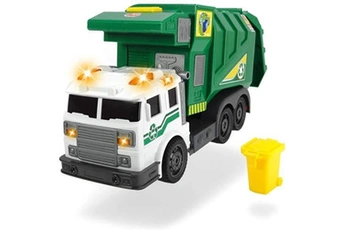 autre circuits et véhicules simba dickie dickie toys camion poubelle 39cm a roues libres avec son et lumiere