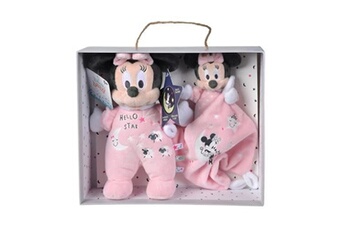 Doudou Disney - Minnie Brille dans la nuit - Peluche Et Doudou Coffret cadeau