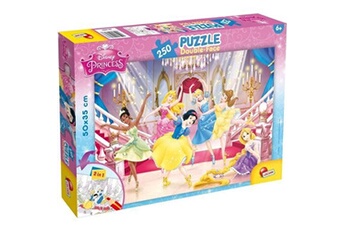 jeu d'adresse generique lisciani giochi puzzle double face plus 250 princess