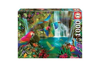 jeu d'adresse educa - puzzle - 1000 perroquets tropicaux